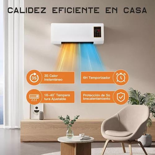 ClimaPerfect: Calefactor Electrico Frío y Calor.