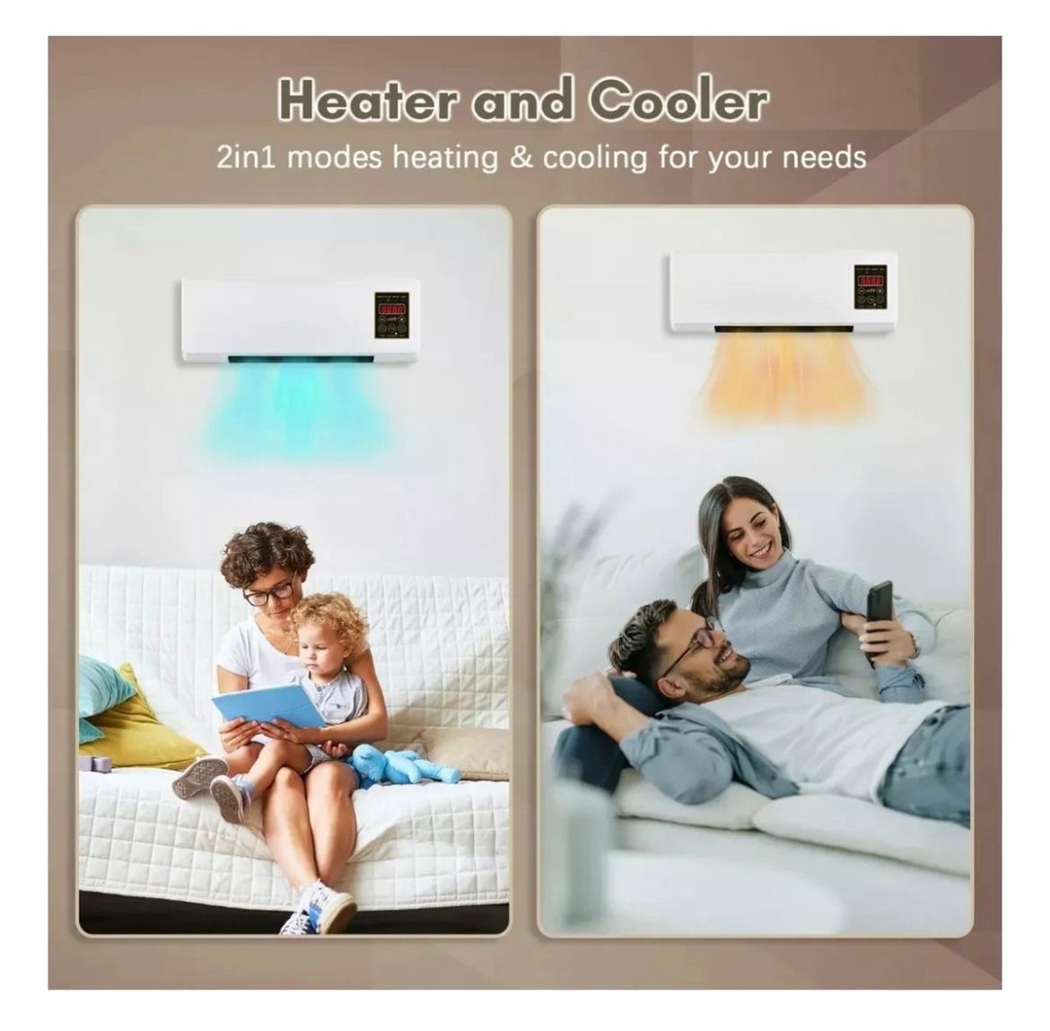 ClimaPerfect: Calefactor Electrico Frío y Calor.